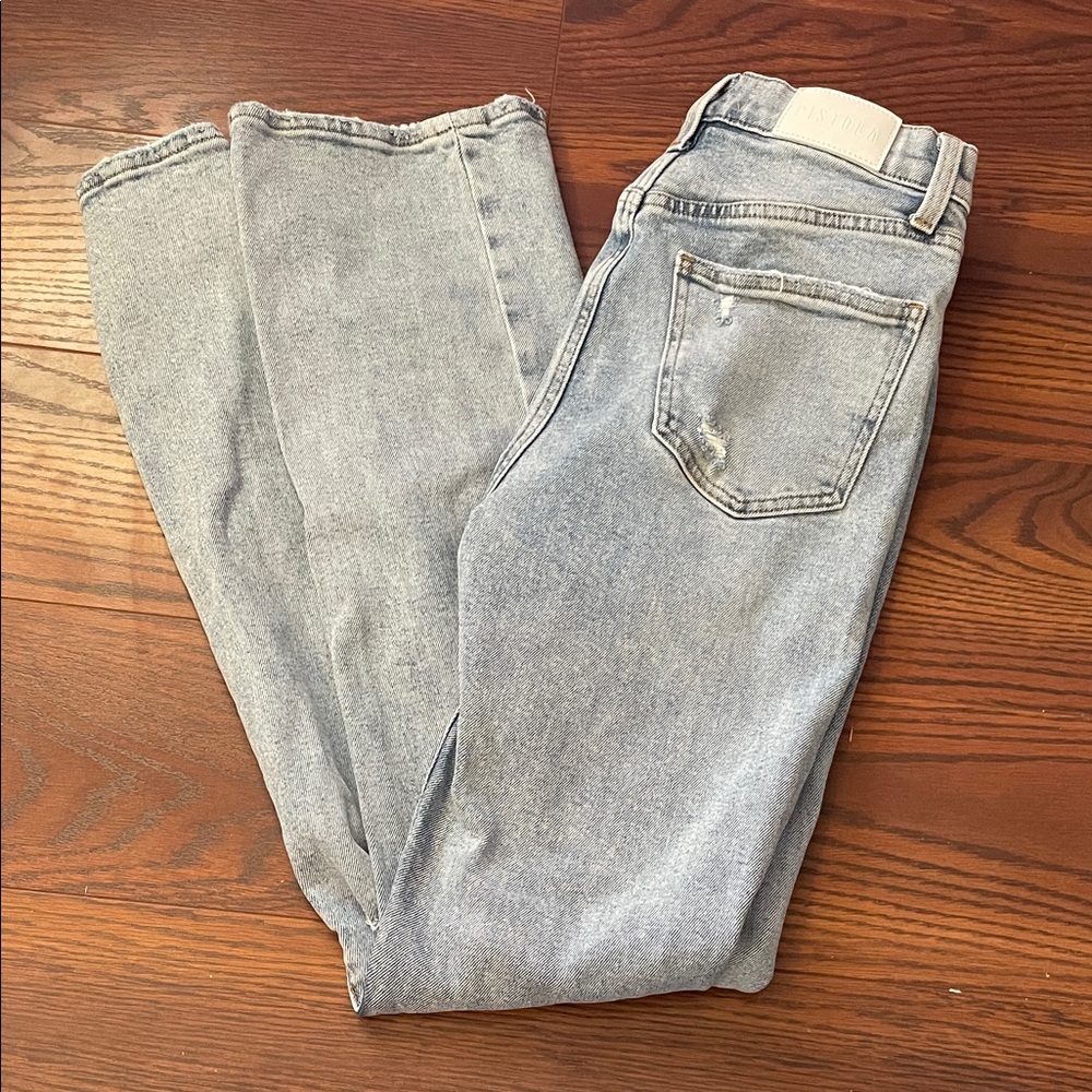 Pistola Light Blue ripped jeans
